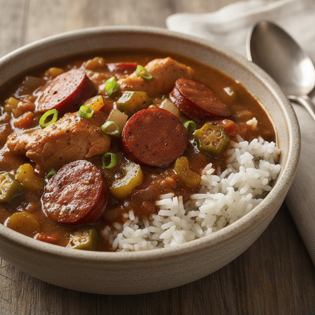 Chicken and Sausage Gumbo