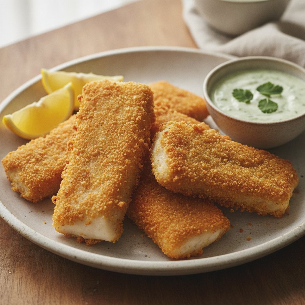 Crispy Fried Battered Fish (Low-Calorie)