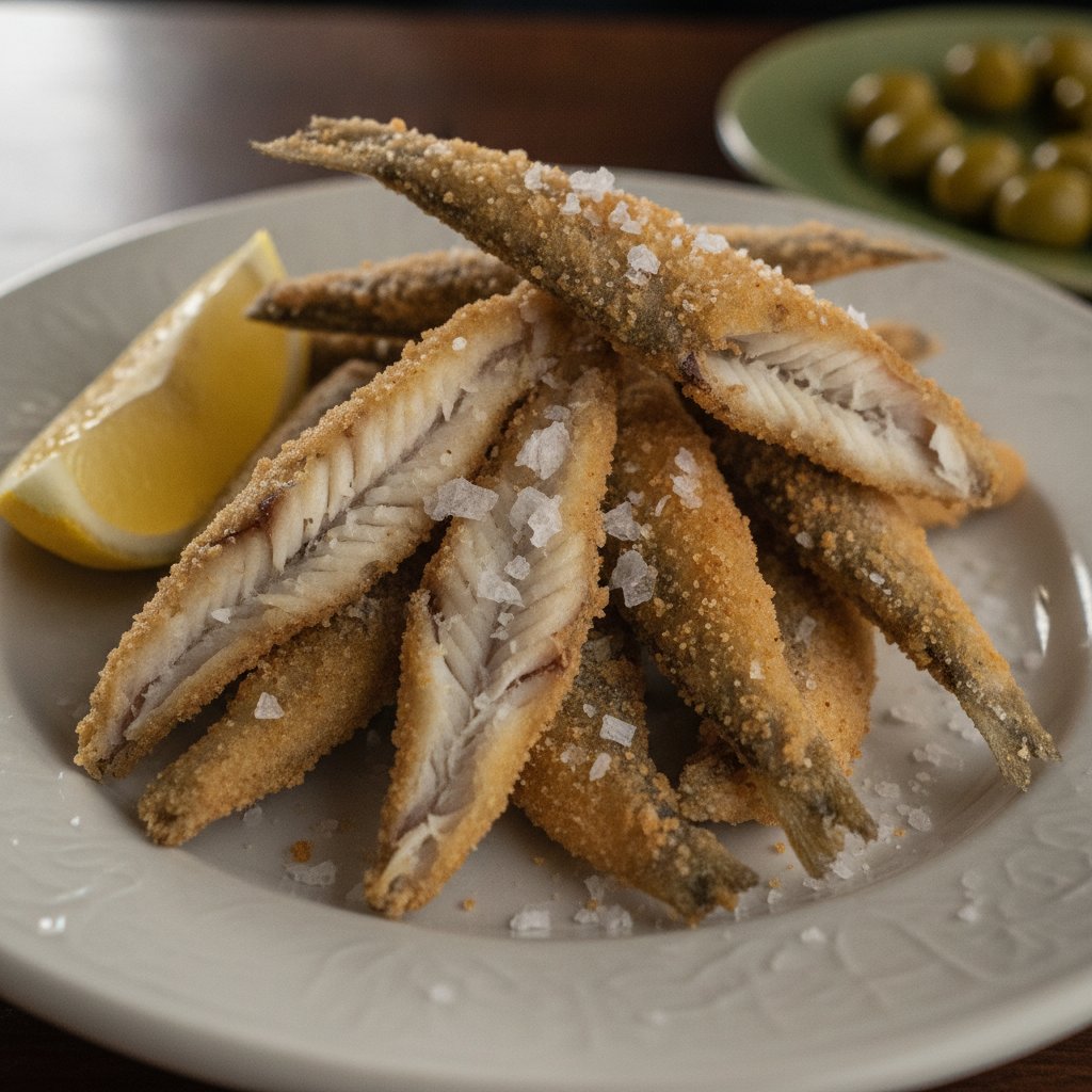 Fried Anchovies
