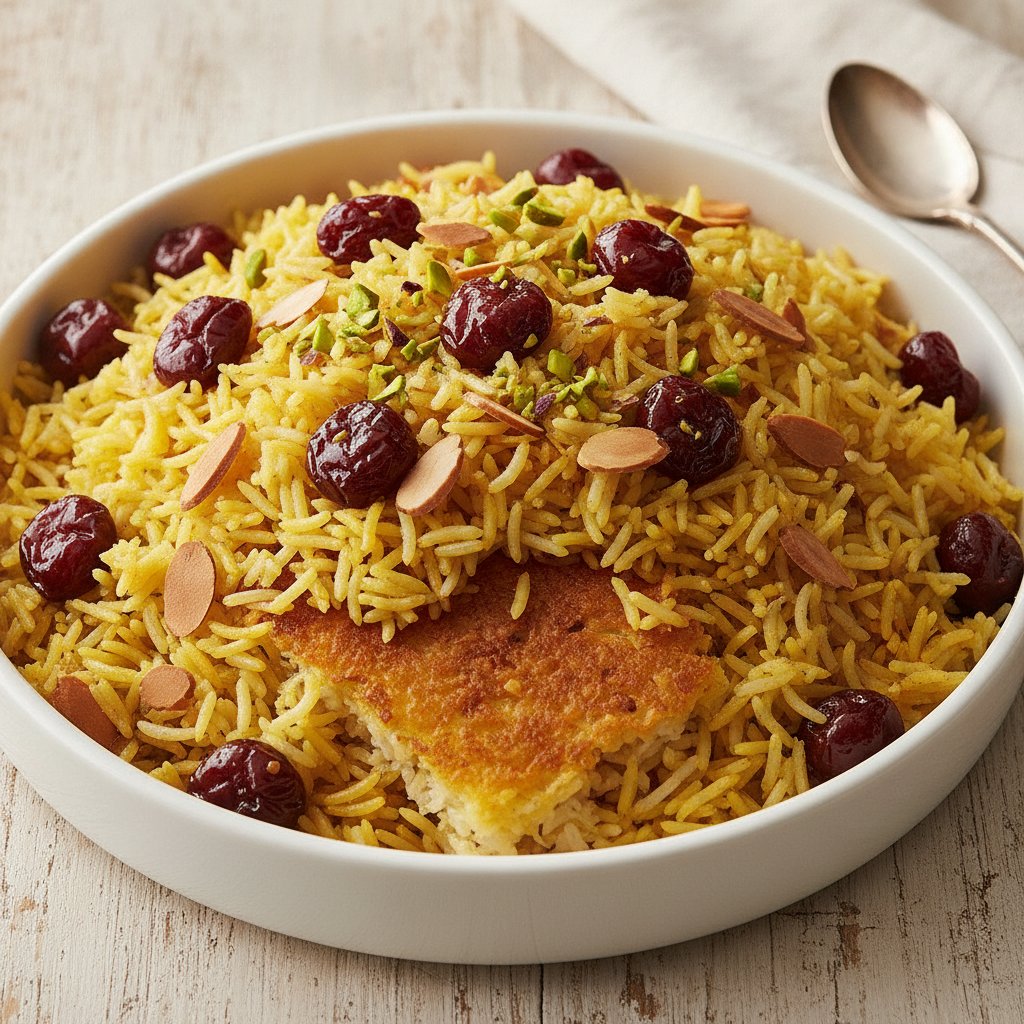 Rice with Sour Cherries (Gluten-Free)