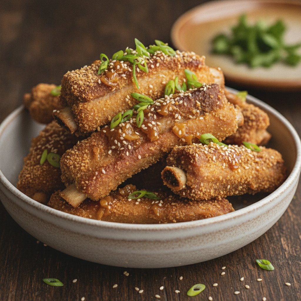 Crispy Pork Spare Ribs (Keto)