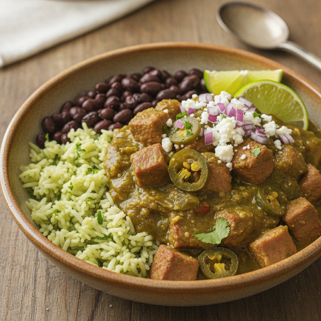 Pork and Green Chili Bowl