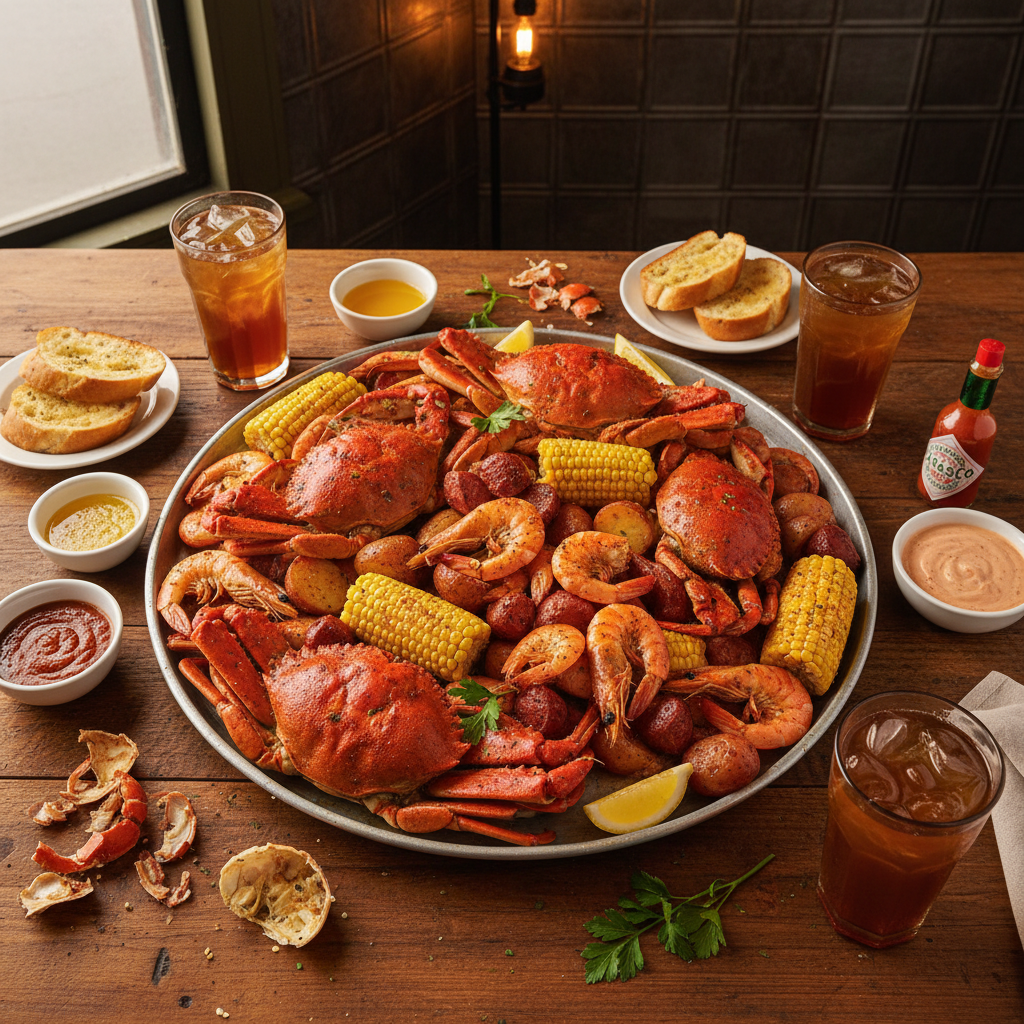 New Orleans Crab and Shrimp Boil