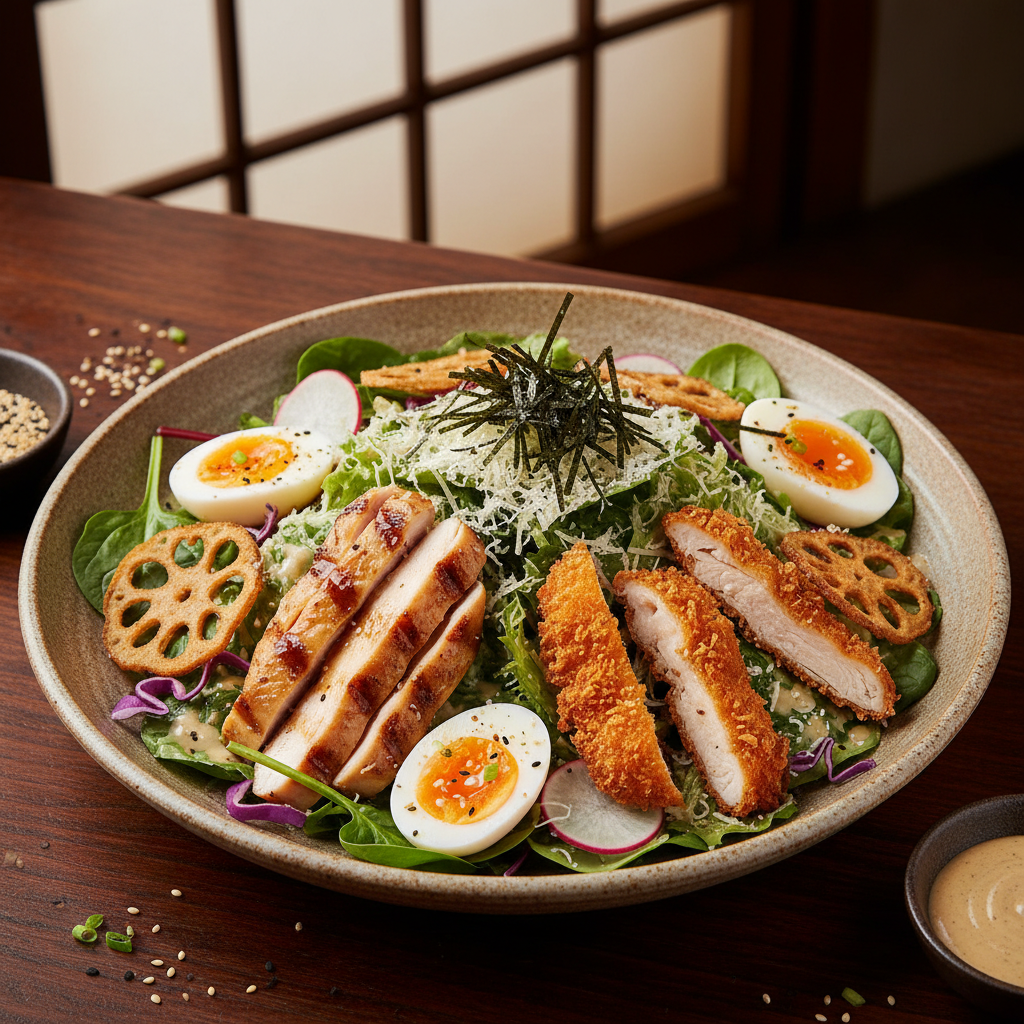 Japanese Chicken Caesar