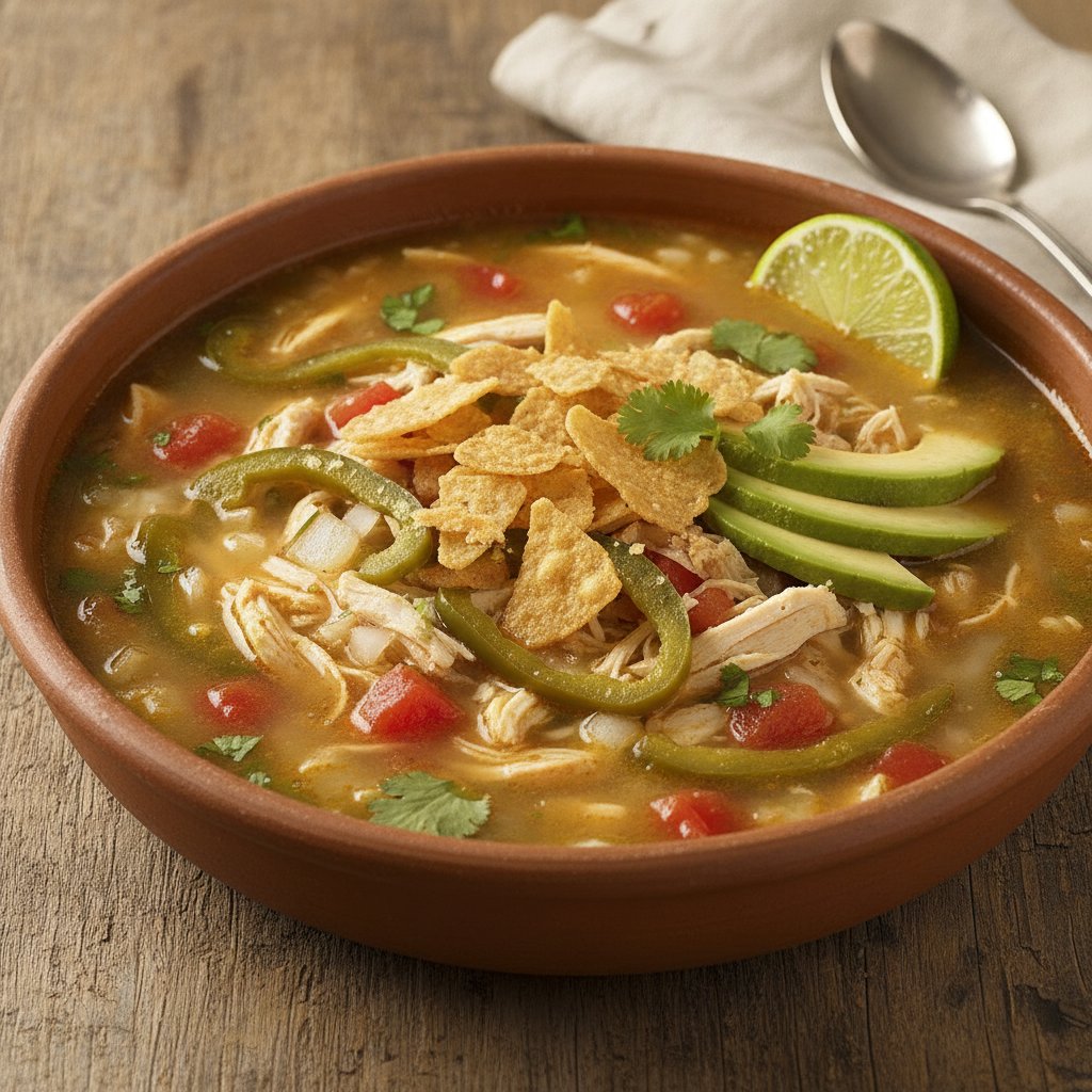 Lime Chicken Soup