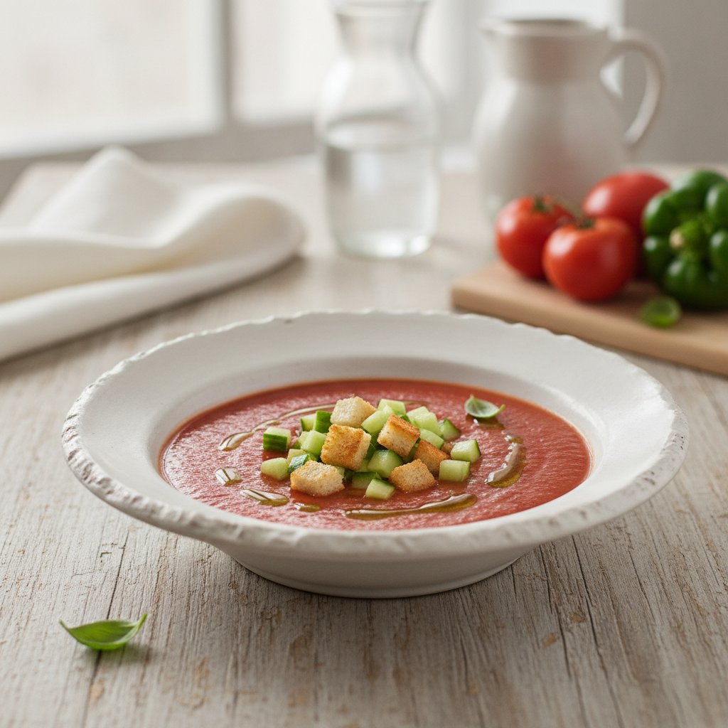 Cold Tomato Vegetable Soup