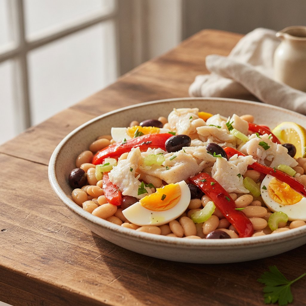 Salt Cod Salad (High-Protein)