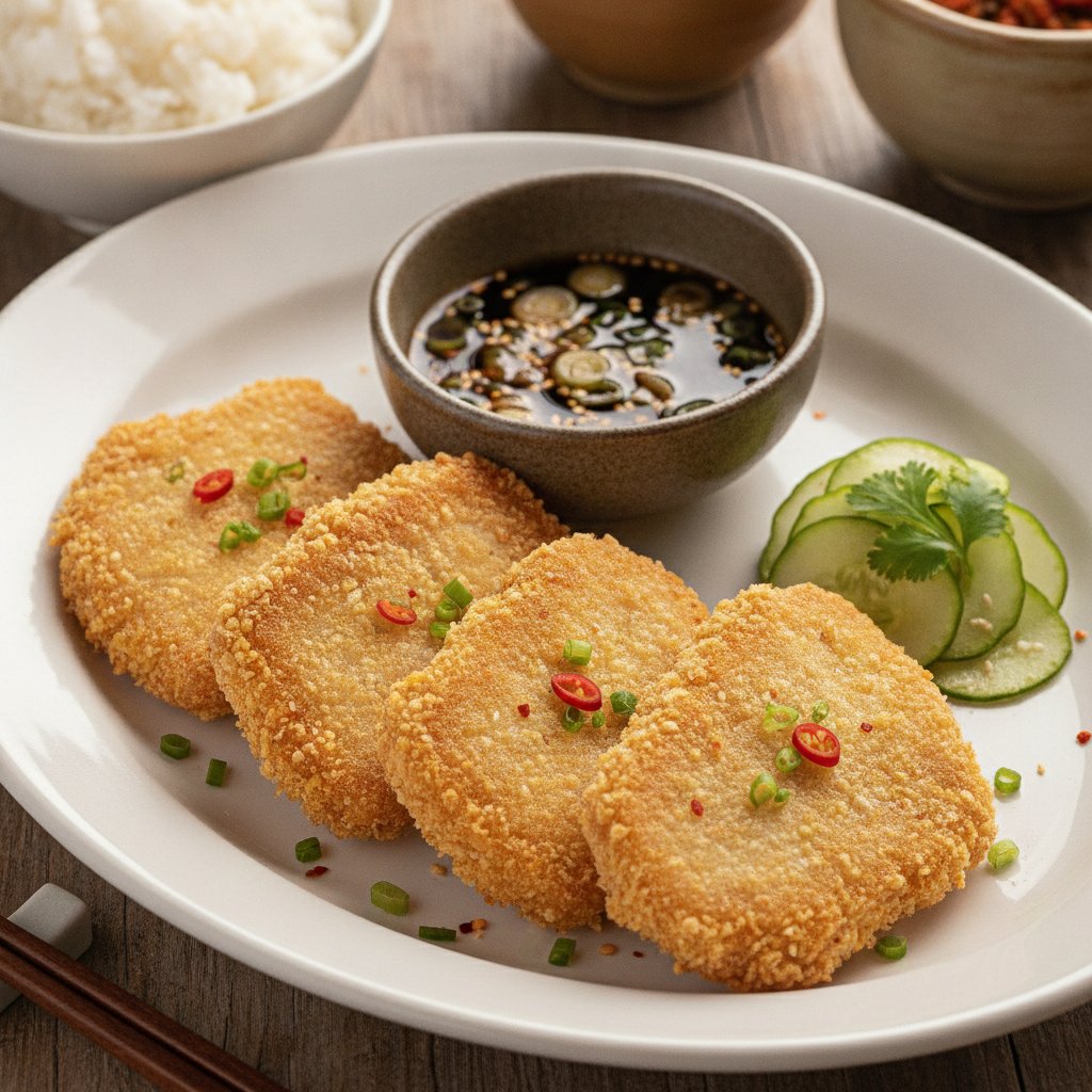 Crispy Fried Fish Fillet (Low-Calorie)