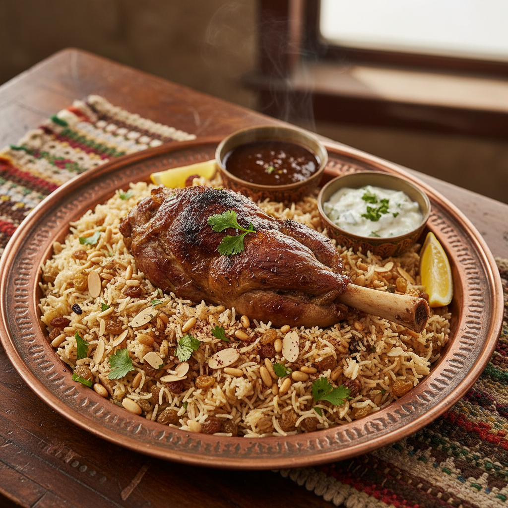 Lamb Ouzi Rice