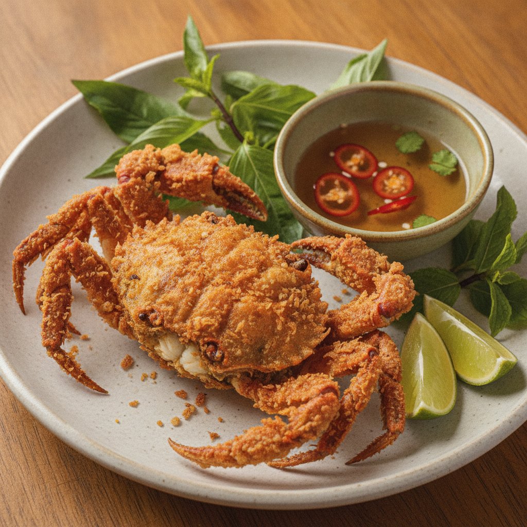 Crispy Fried Soft Shell Crab