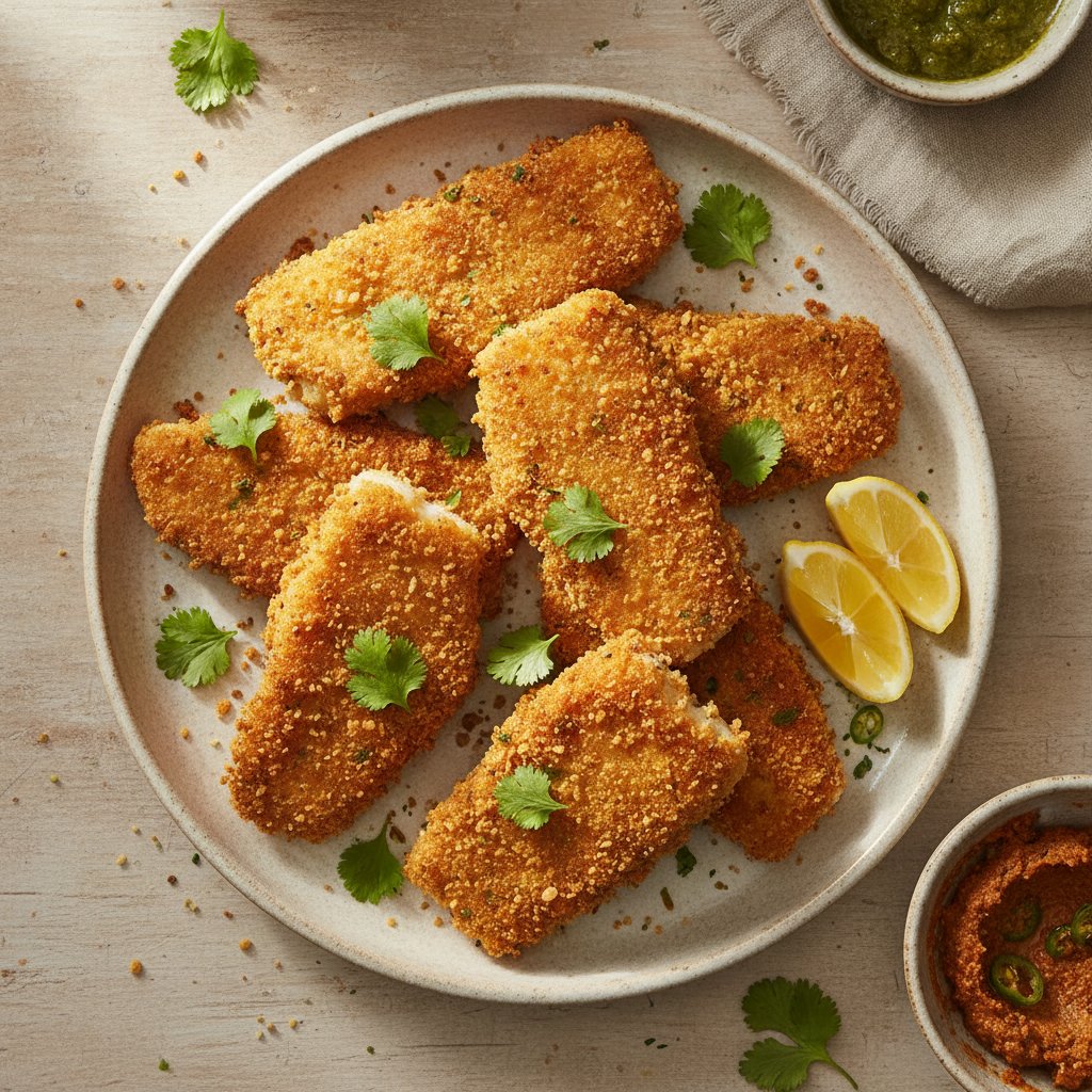 Fried Spiced Fish Fillets (Gluten-Free)