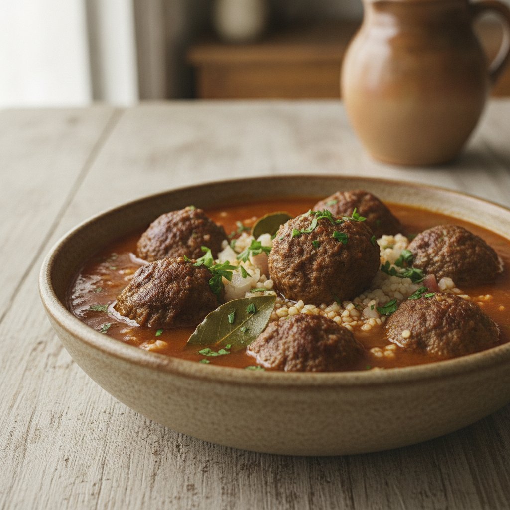 Spanish Meatball Soup (Keto)