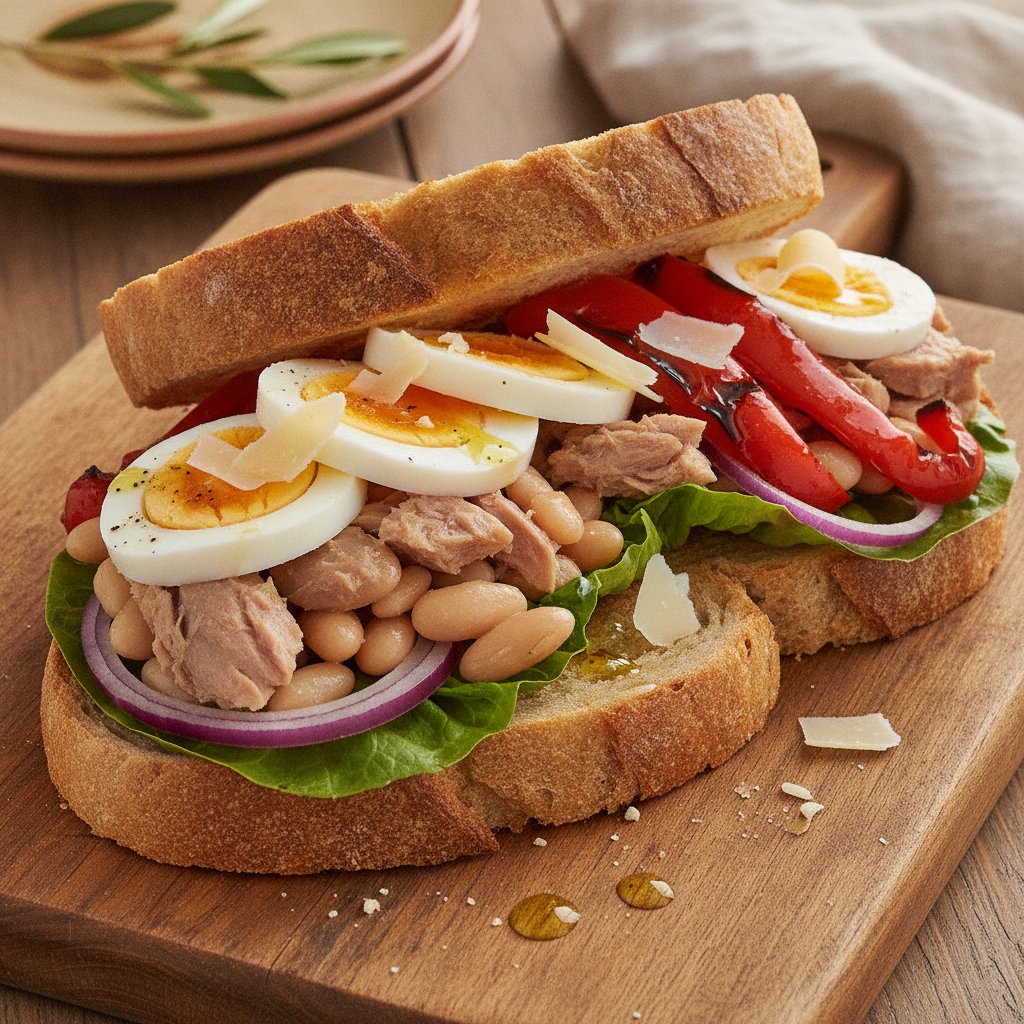 Spanish Tuna Sandwich (High-Protein)
