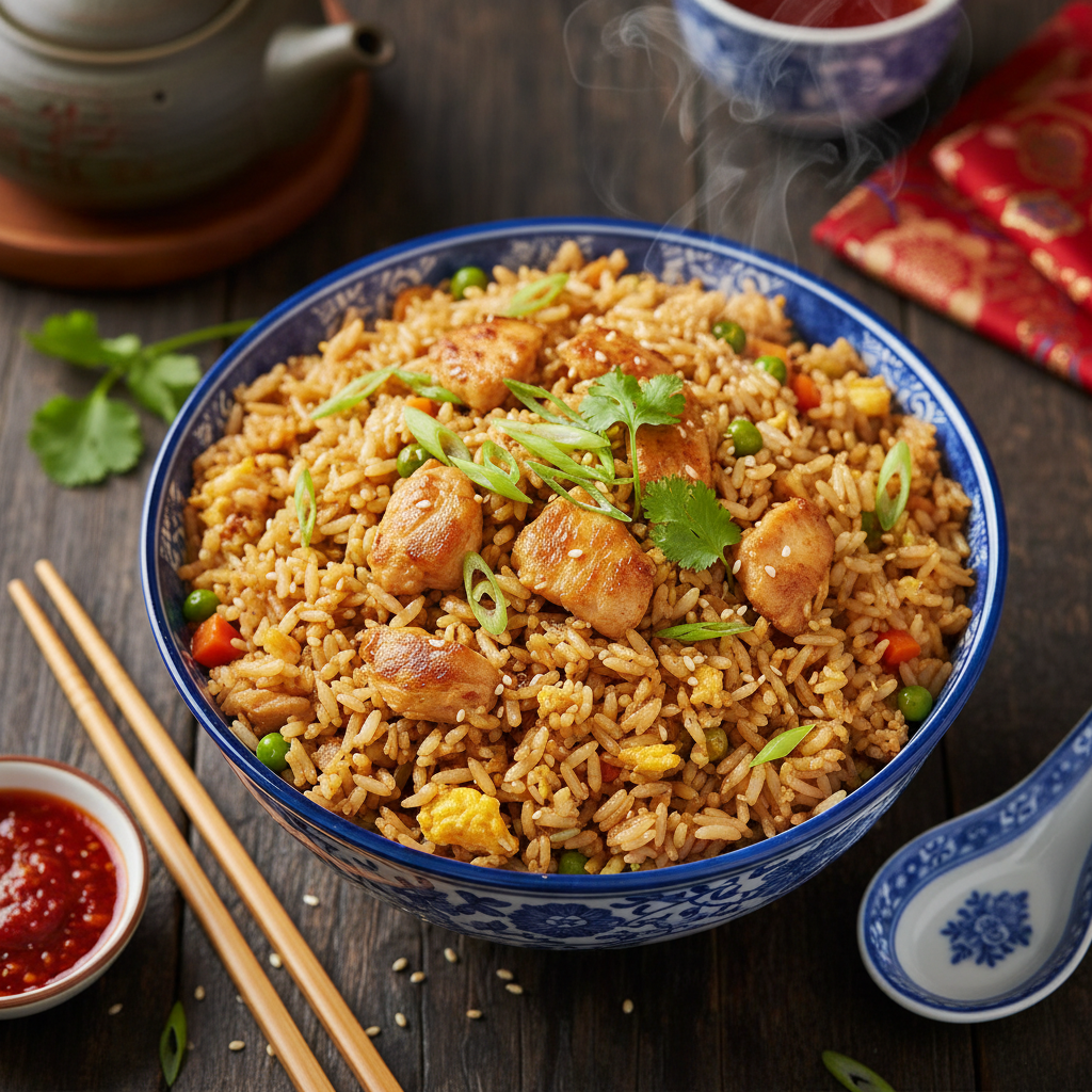 Chinese Chicken Fried Rice