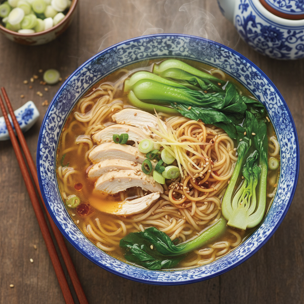 Chinese Chicken Noodle Soup