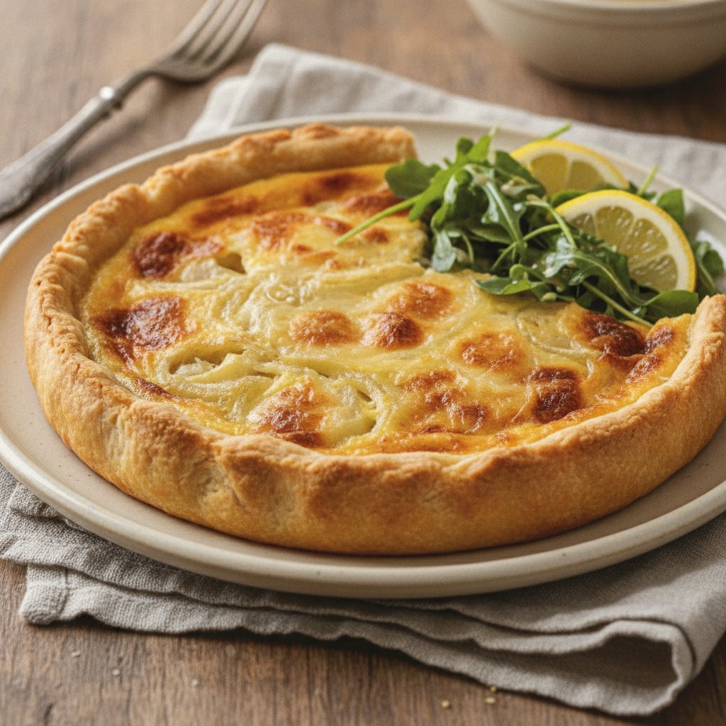 Onion and Cheese Tart (Gluten-Free)