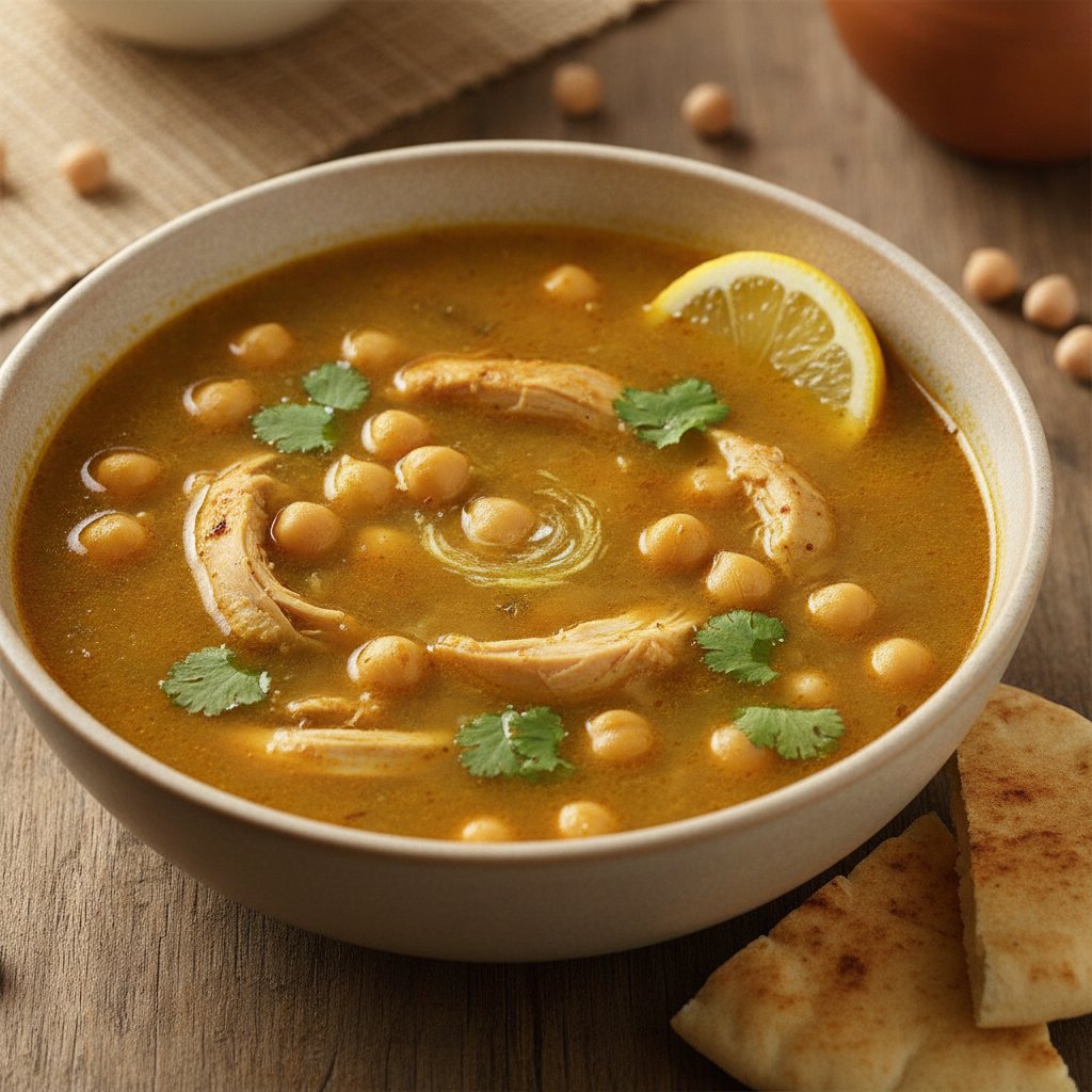 Chicken and Chickpea Soup