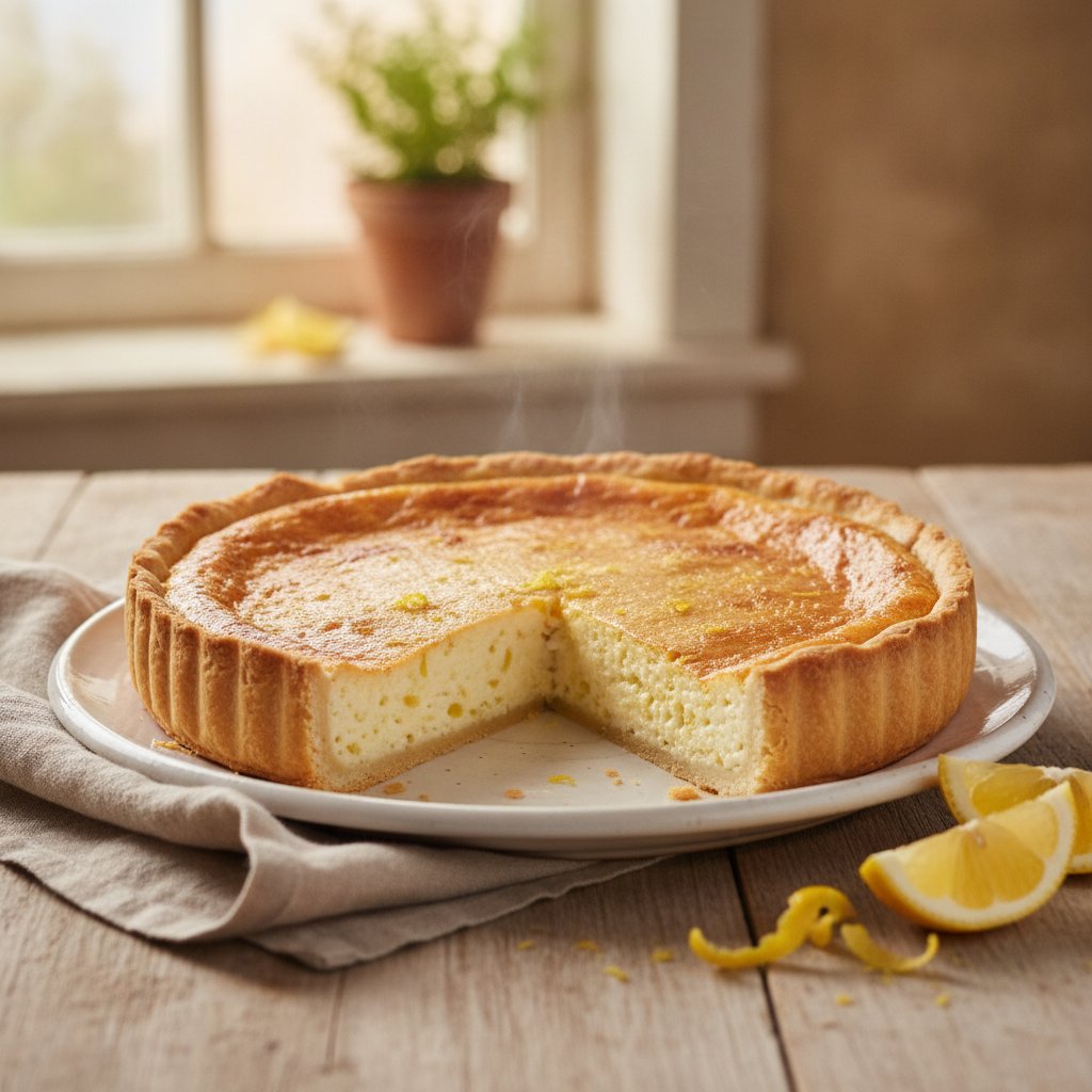 French Farmer Cheese Tart