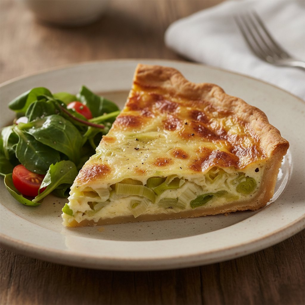 Leek and Cheese Tart