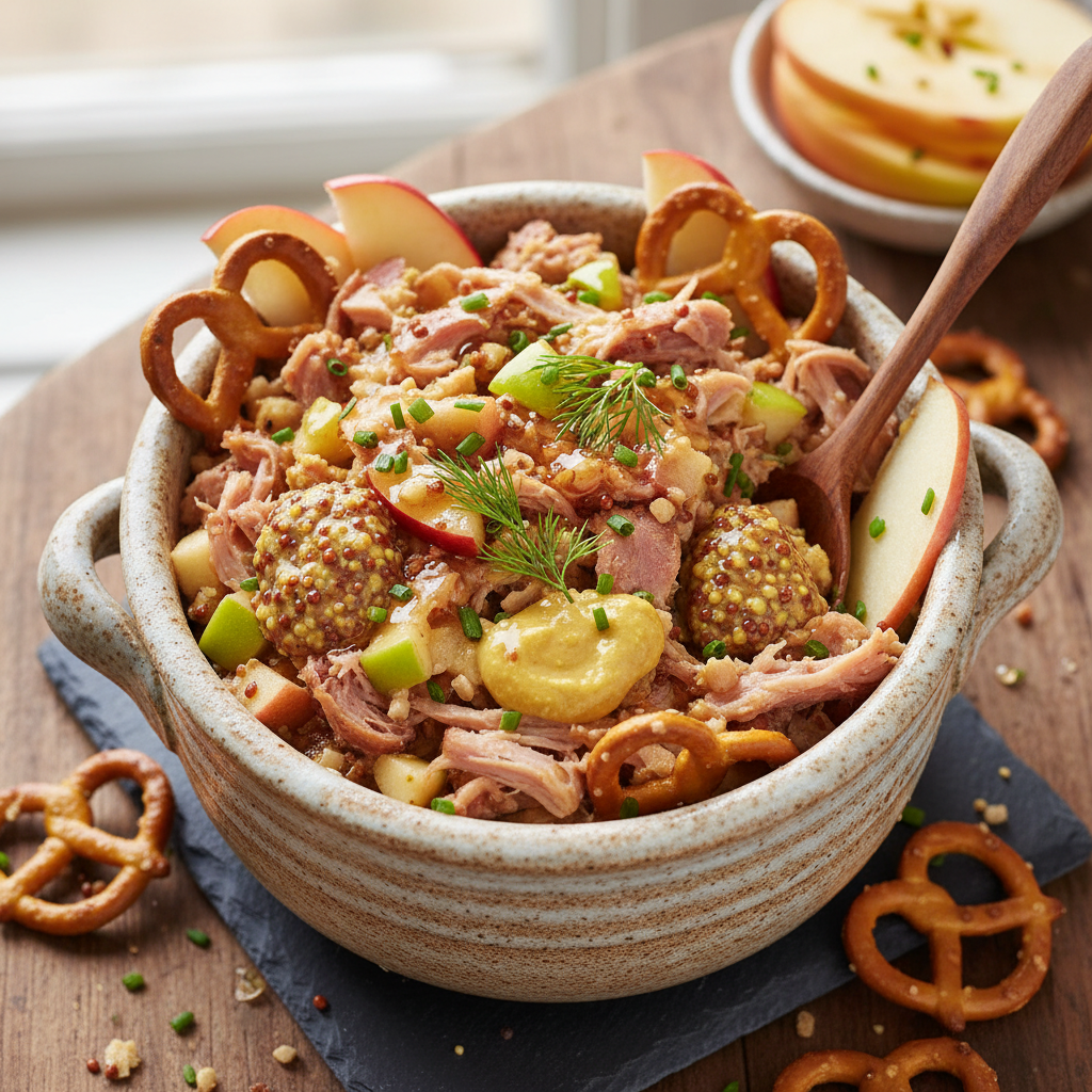 Ham Apple Mustard Smash Tub