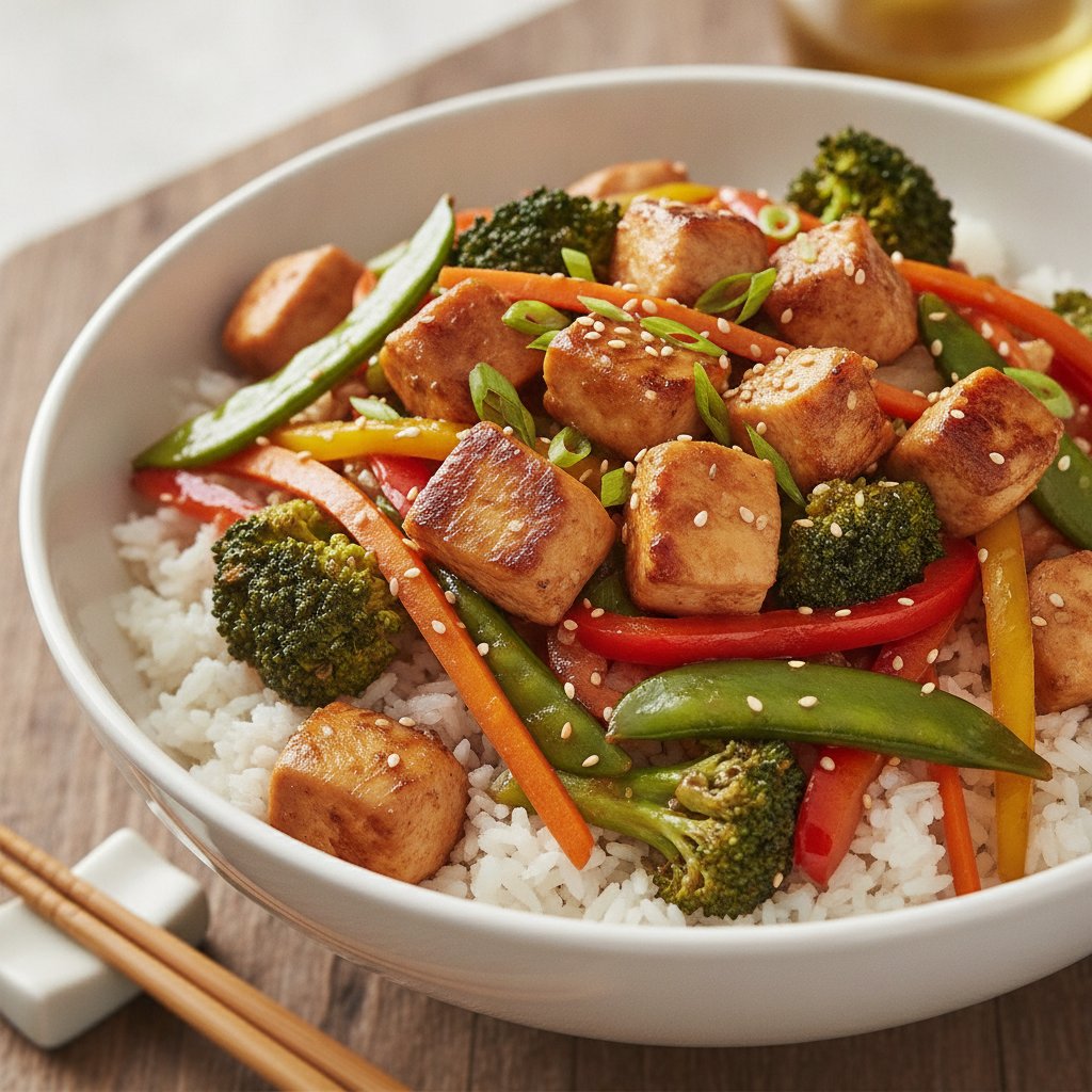Chicken and Vegetable Stir Fry