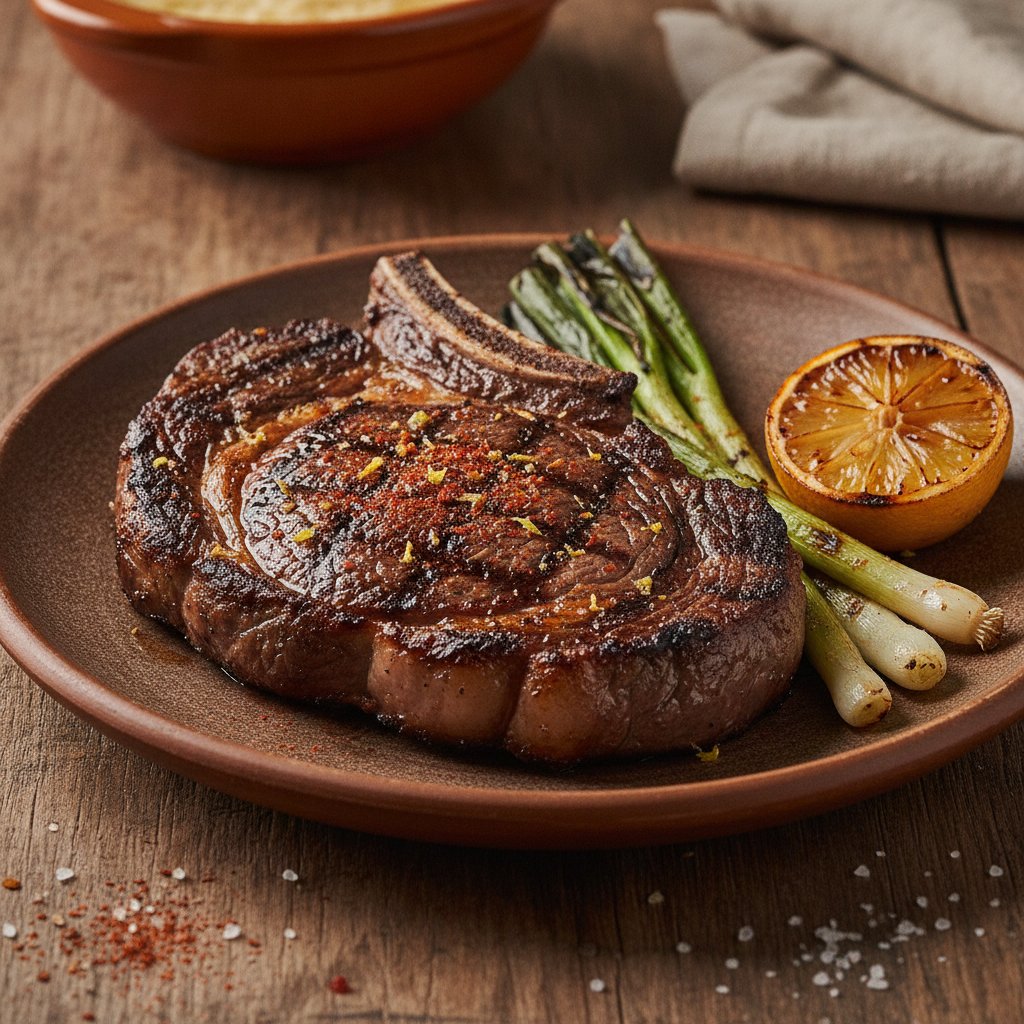 Grilled Beef Rib (Low-Chol)