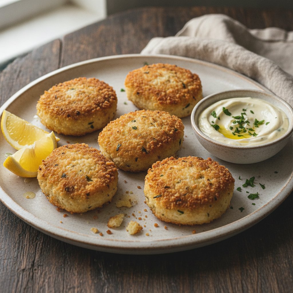 Fried Salt Cod Cakes