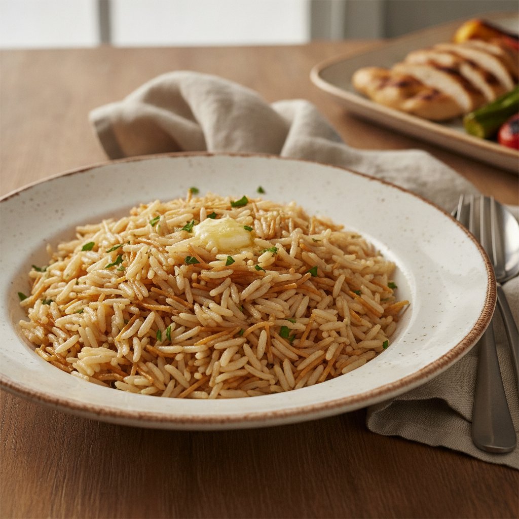 Rice Pilaf with Noodles