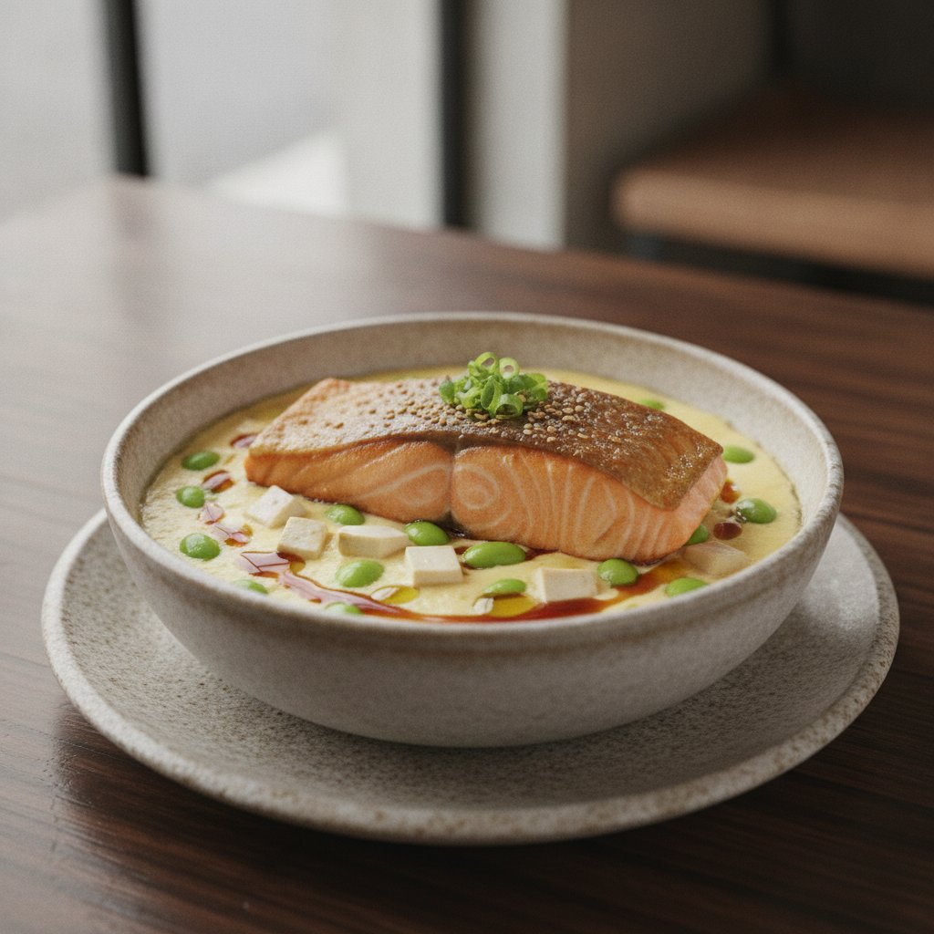 Steamed Savory Egg Custard (High-Protein)