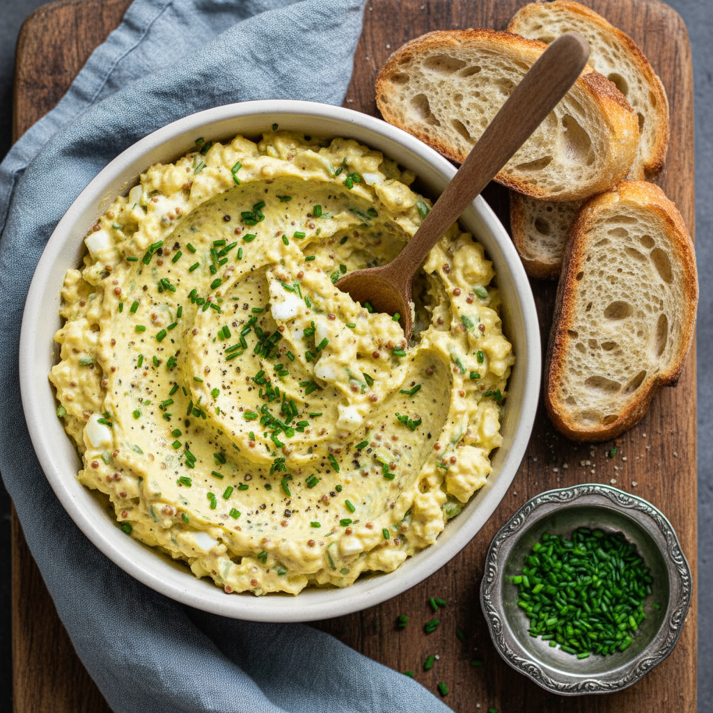 Egg Dijon Chive Smash Tub