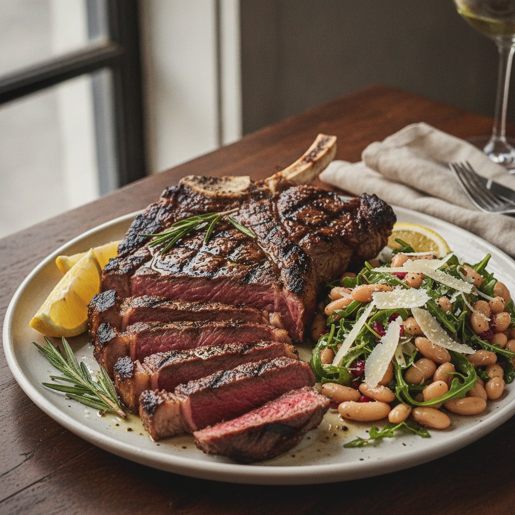 Florentine Style Grilled Beef Steak (High-Protein)