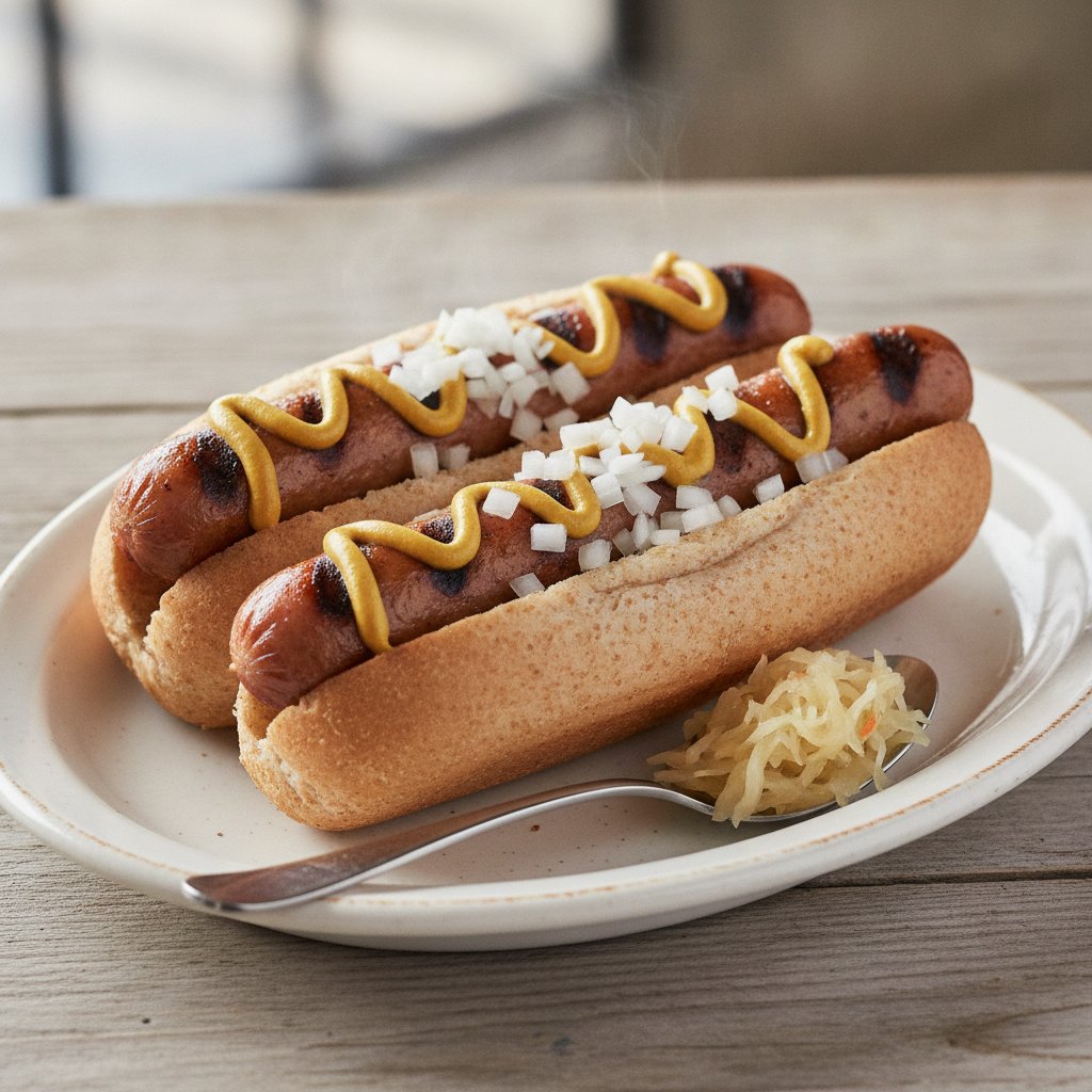 Grilled Hot Dogs (Low-Calorie)