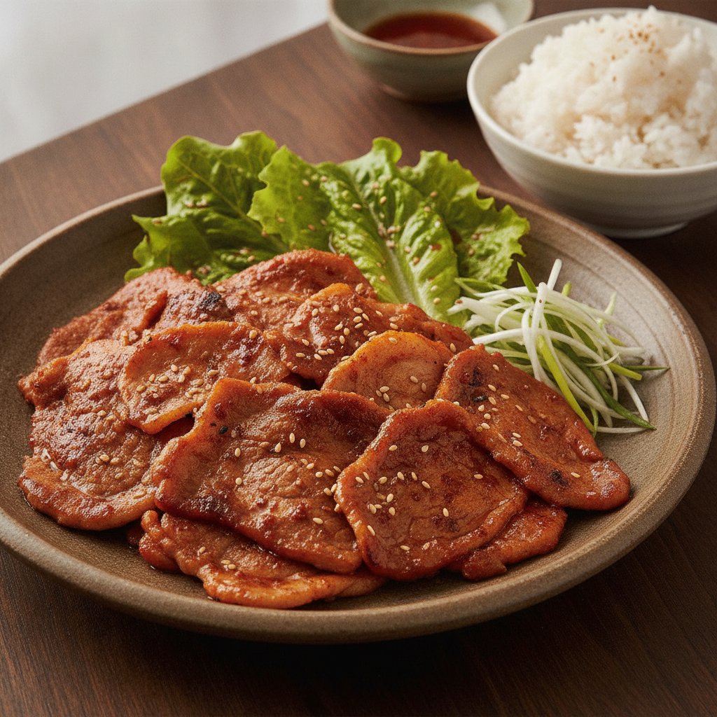 Spicy Marinated Pork Grill