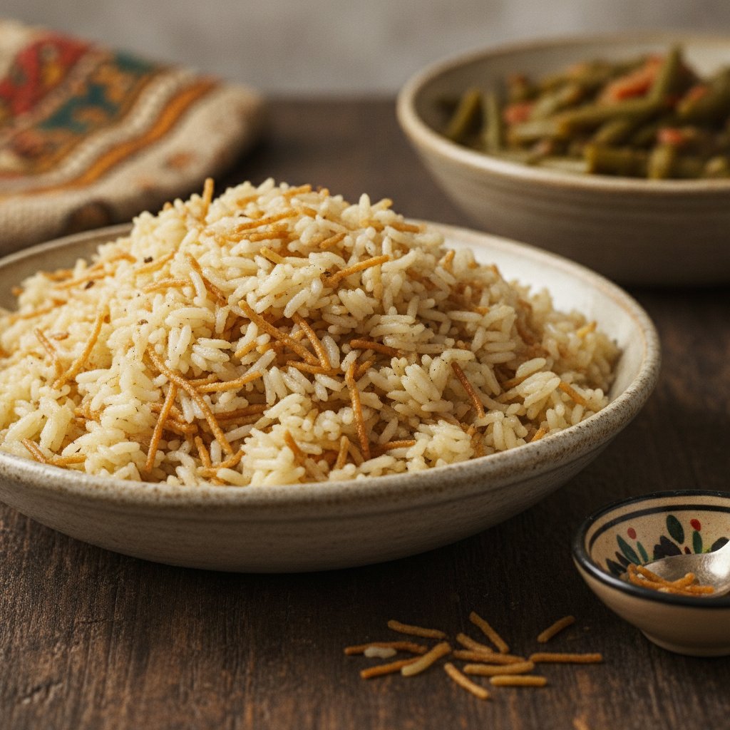 Egyptian Rice with Toasted Vermicelli