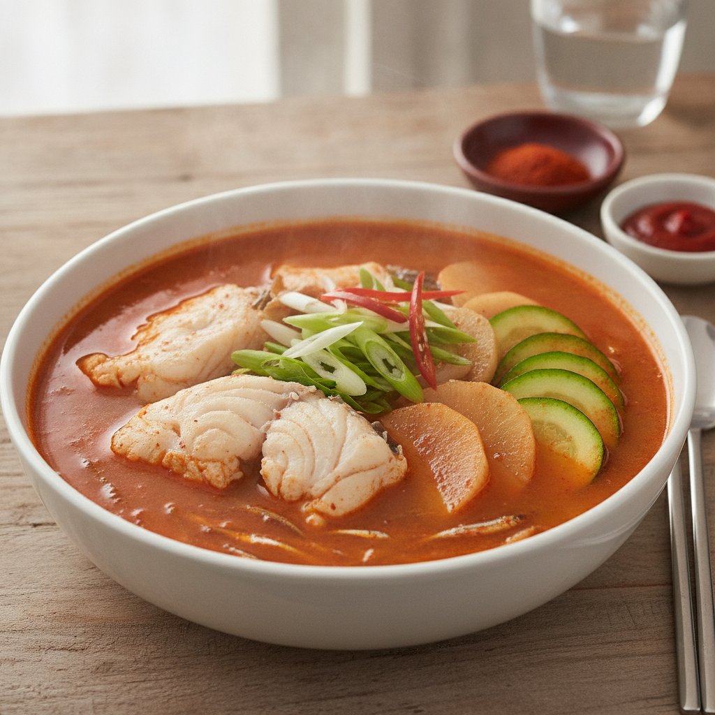 Spicy Fish Soup (Low-Calorie)