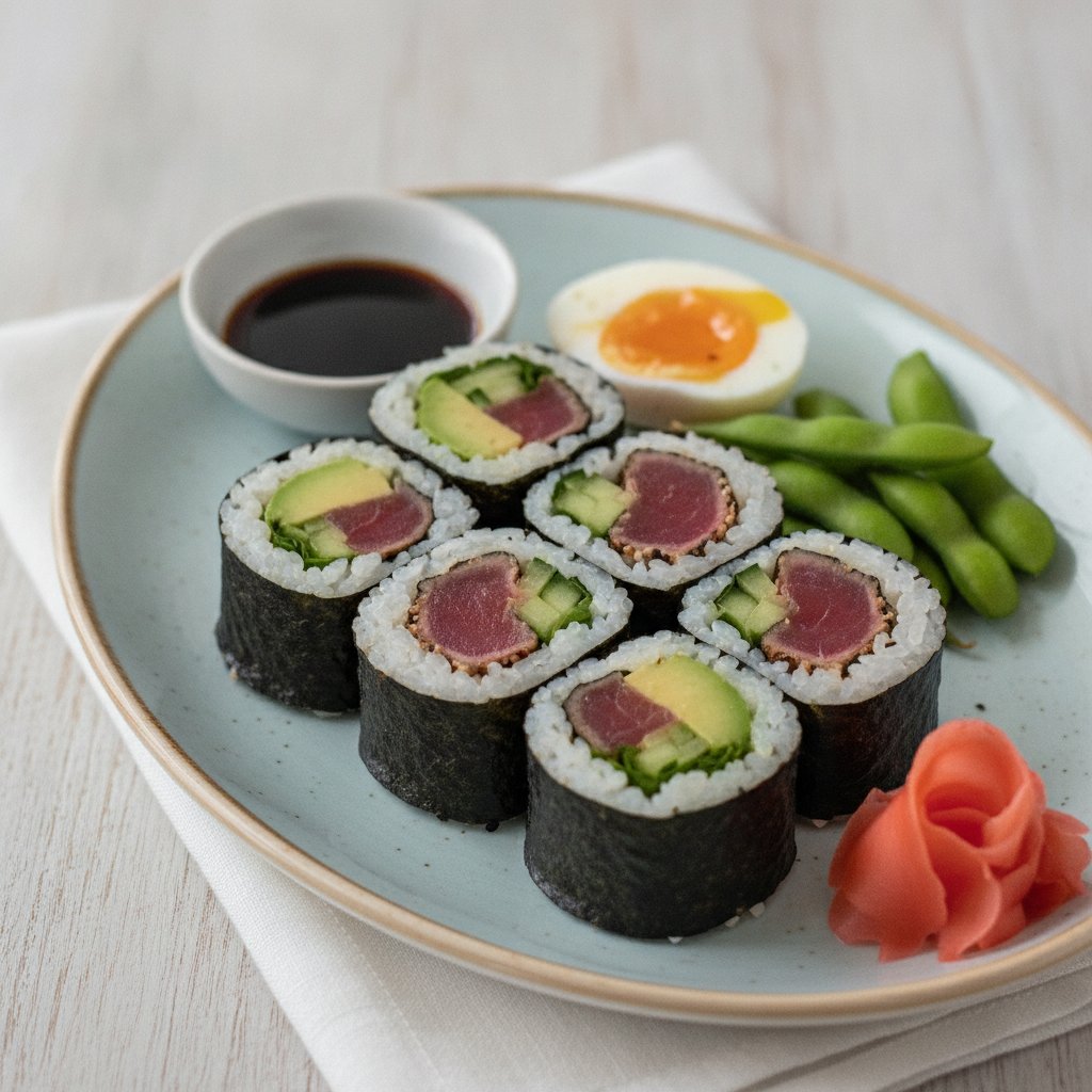 Tuna Rice Rolls (High-Protein)