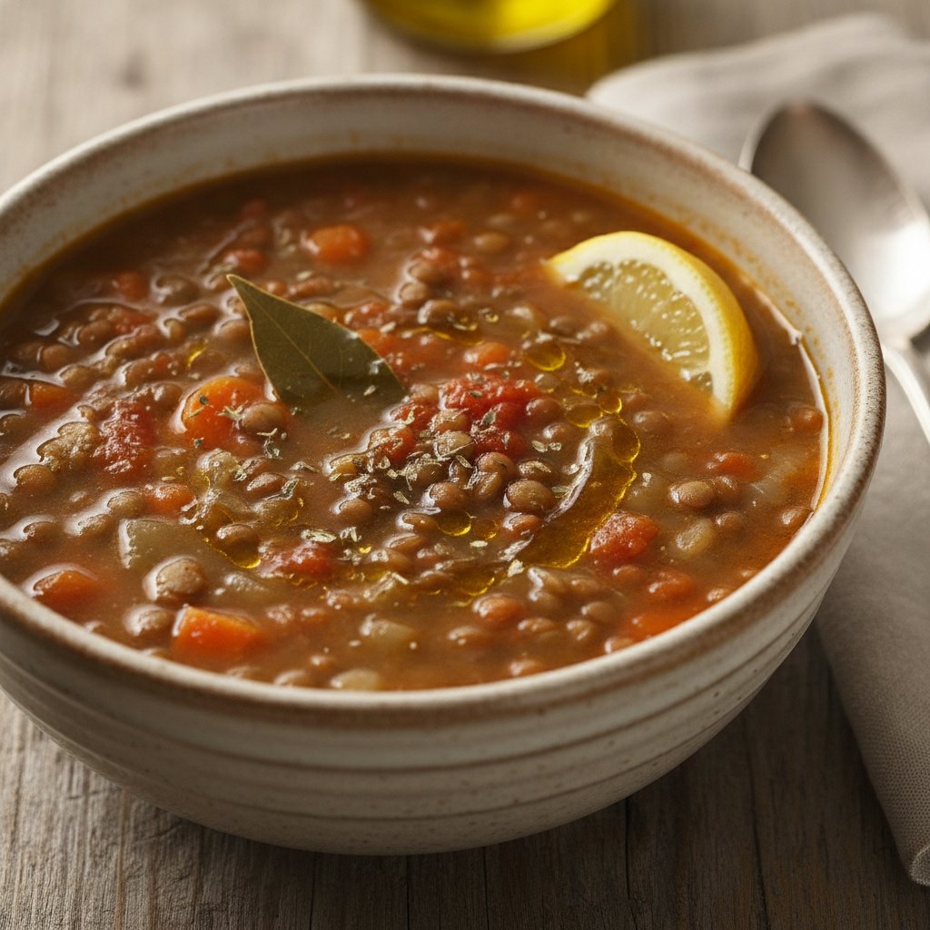 Lentil Soup Bowl (Low-Calorie)
