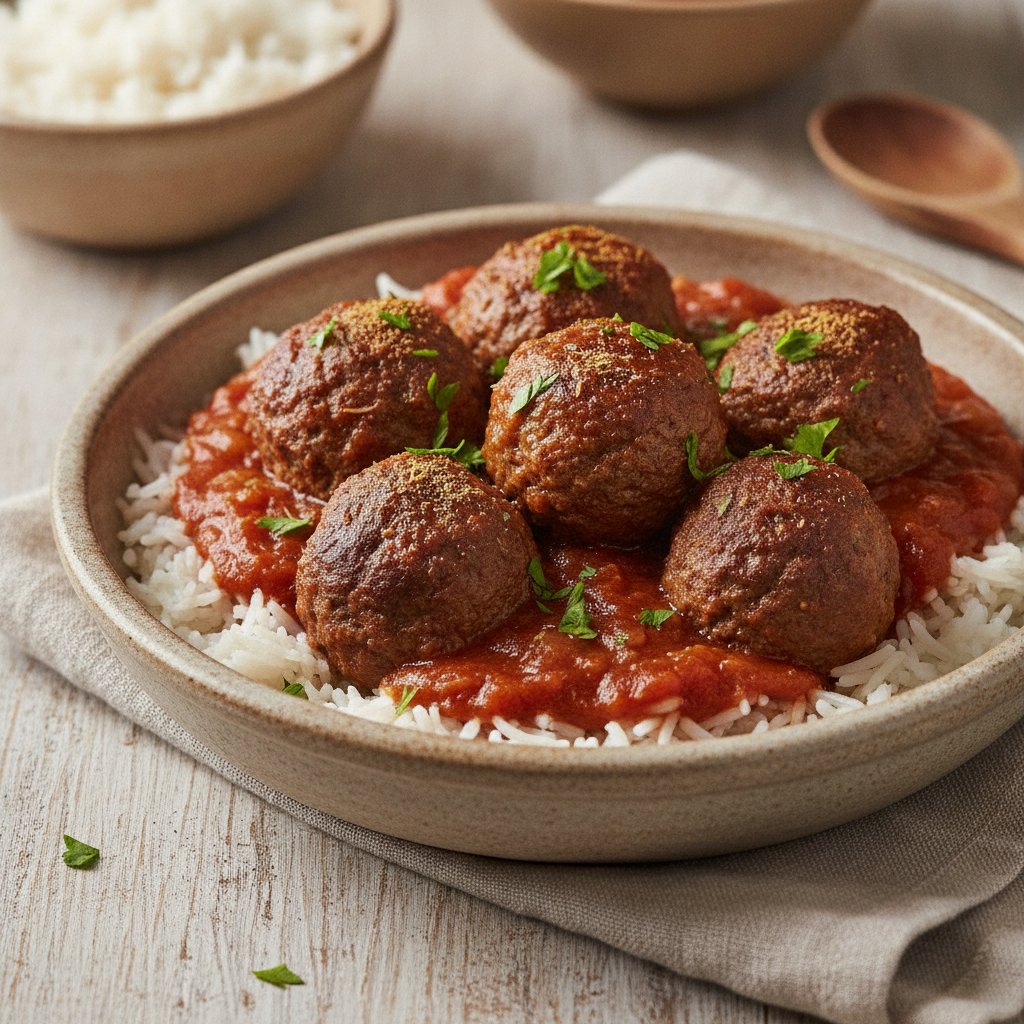 Meatball and Tomato Stew (Gluten-Free)