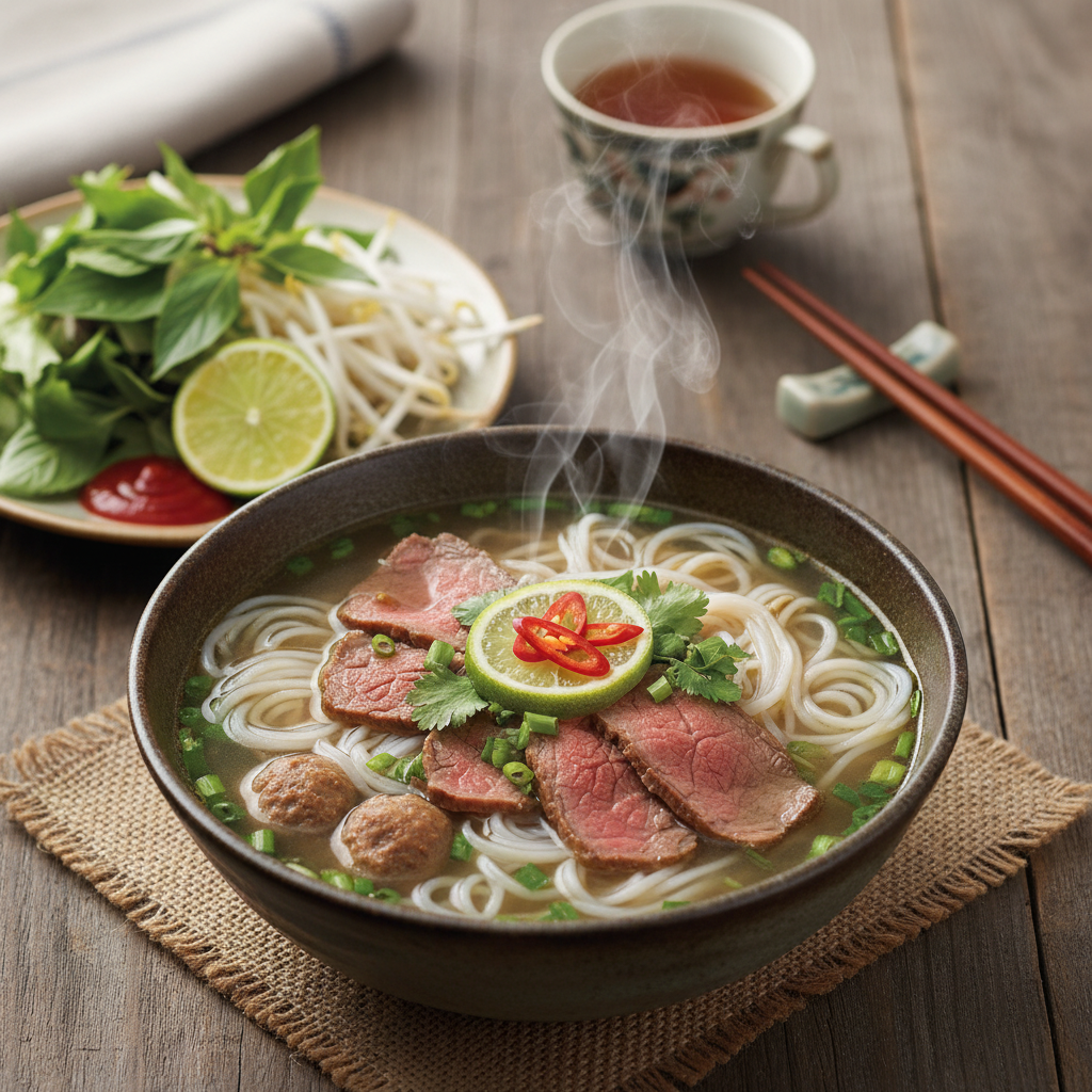 Lean Beef Noodle Soup — Pho Bo