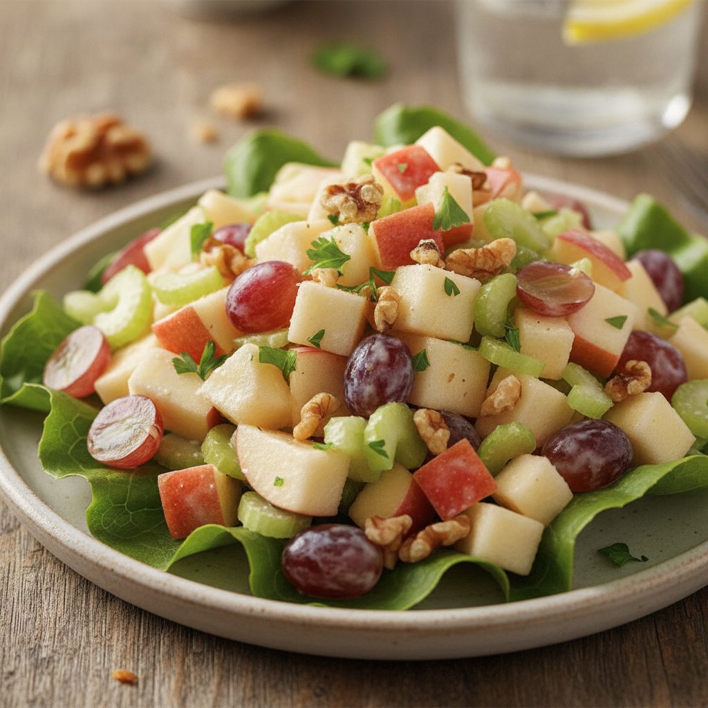 Classic Waldorf Salad (Low-Calorie)