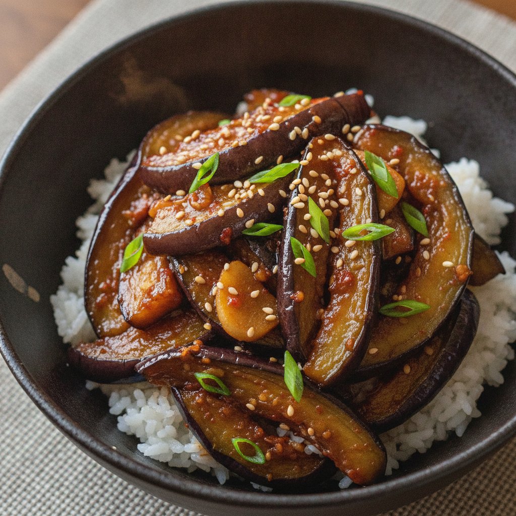 Stir-Fried Eggplant