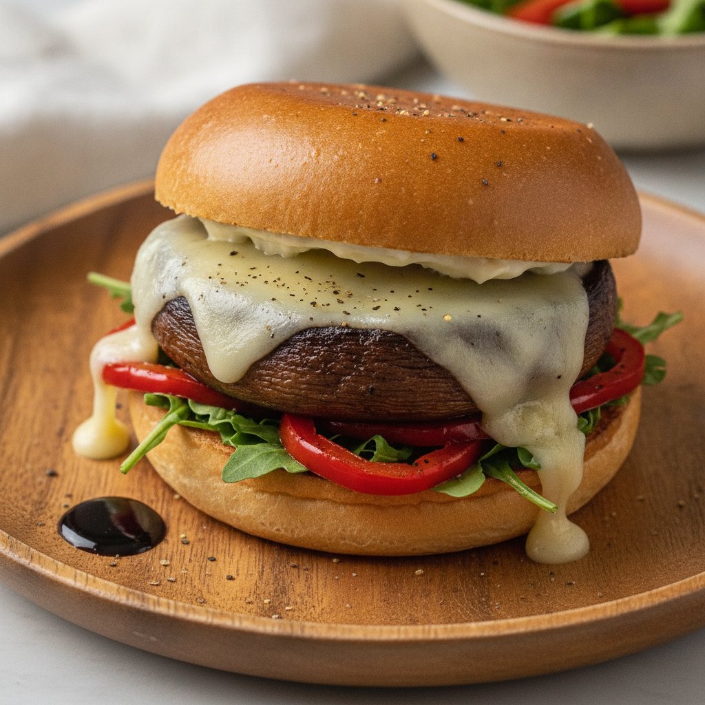 Portobello Mushroom Burger
