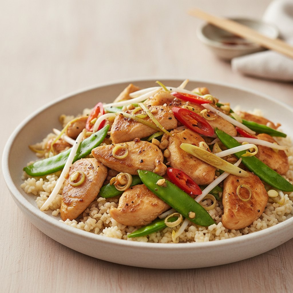 Stir Fried Chicken With Lemongrass And Chili (GLP-1)
