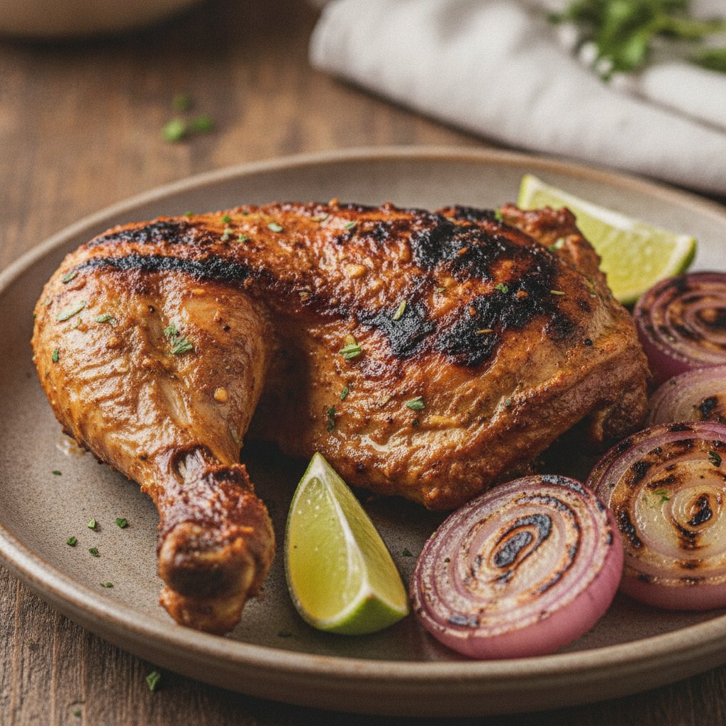 Yogurt Marinated Whole Chicken