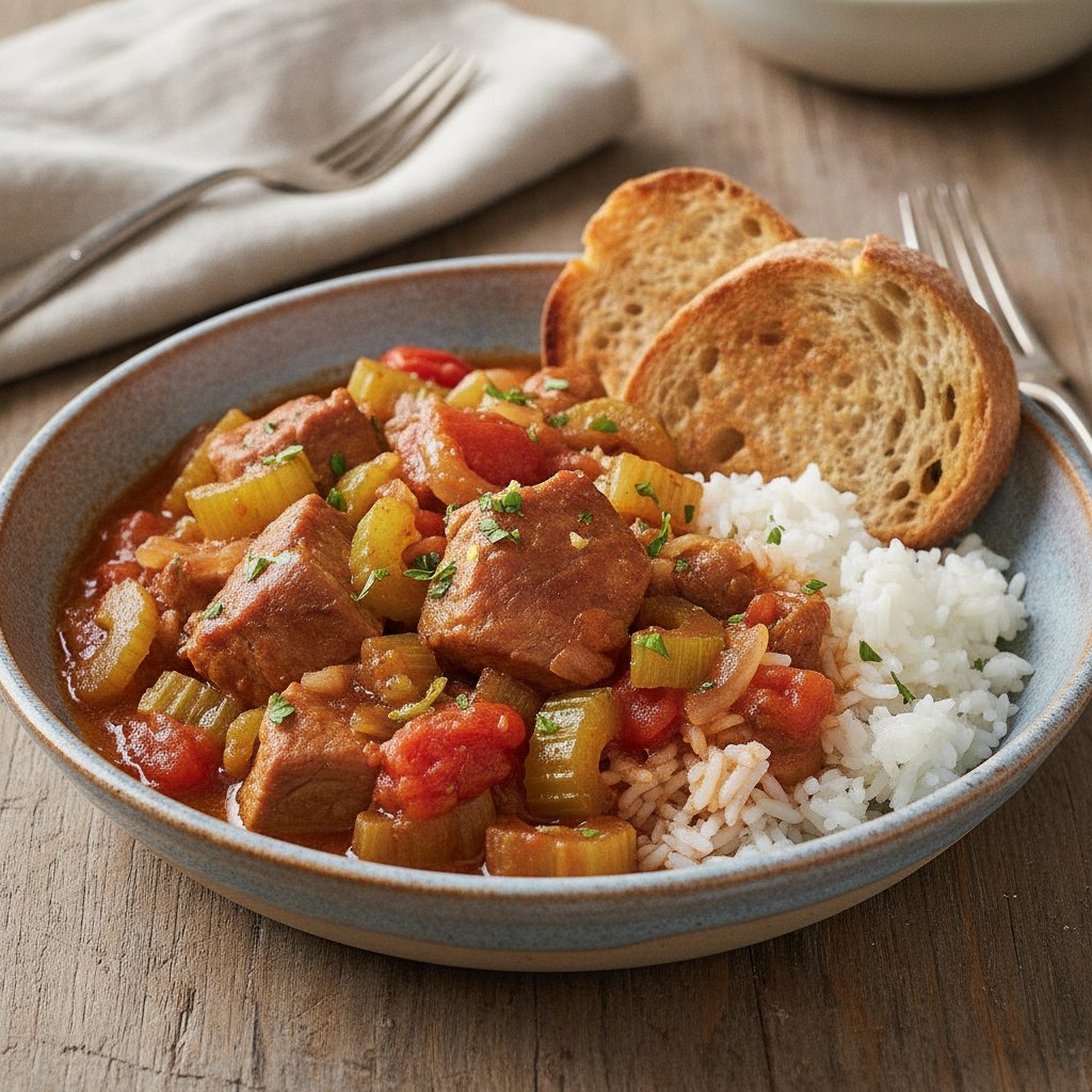 Pork and Celery Stew