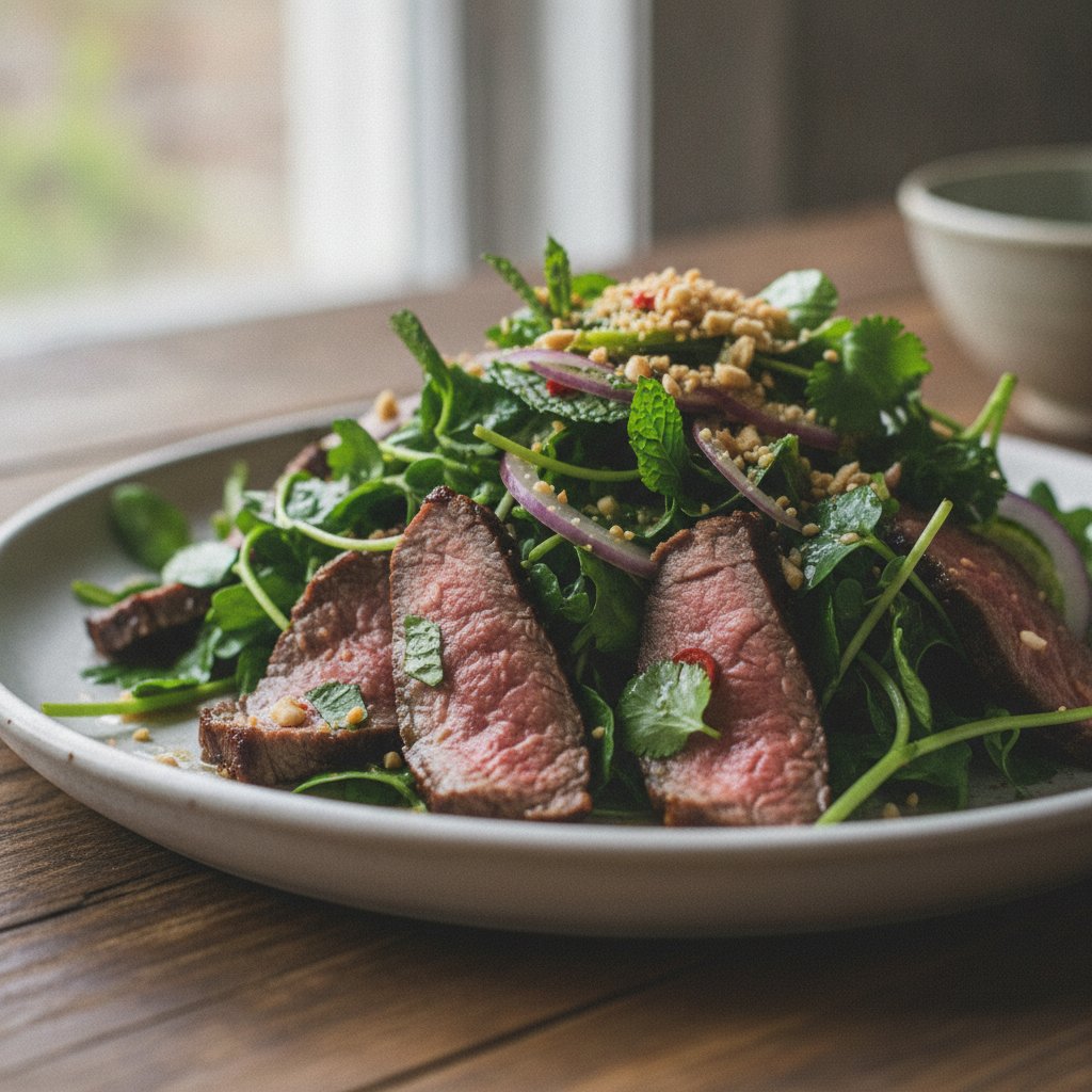 Beef Salad with Watercress