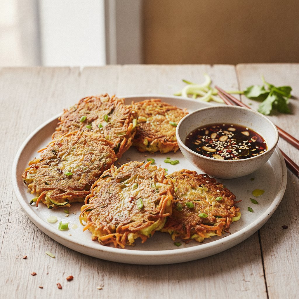 Crispy Vegetable Fritters (Dairy-Free)