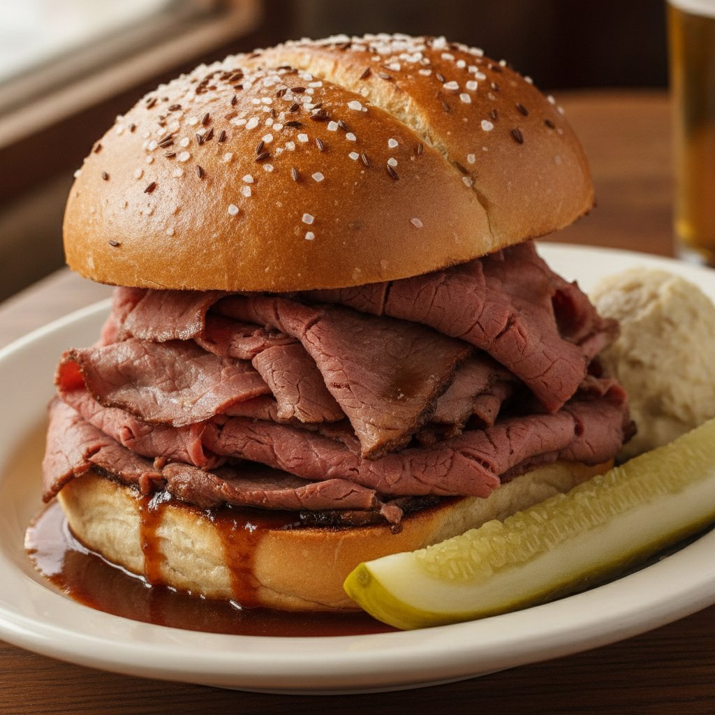 Beef on weck