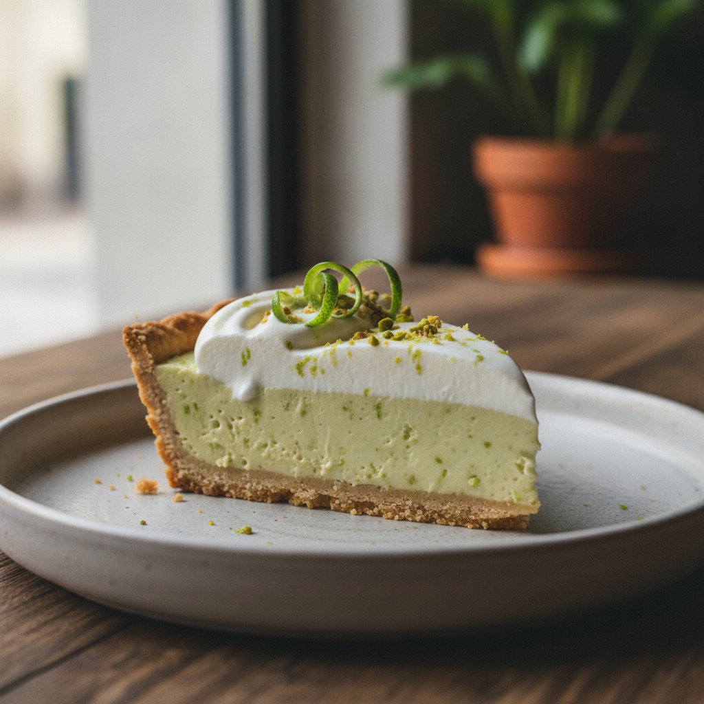 Lime Cream Pie (Low-Calorie)