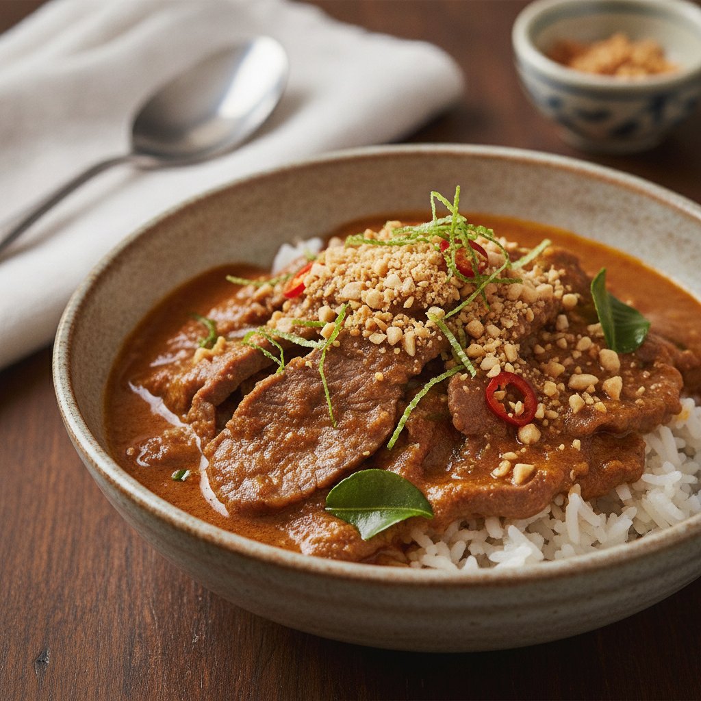 Panang Curry with Beef